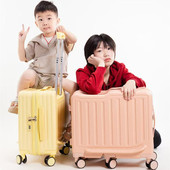 儿童行李箱可坐骑旅行拉杆箱18寸小型轻便登机结实2025新款 男女孩