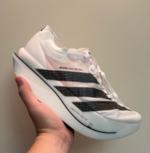 adidas ADIZERO ADIOS PRO EVO3 伦敦马拉松破2白黑跑步鞋KH7678