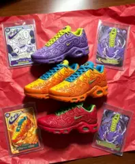 Nike × One Piece Air Max Plus Orange One Piece Collaboration Fire Fruit Running Shoes
