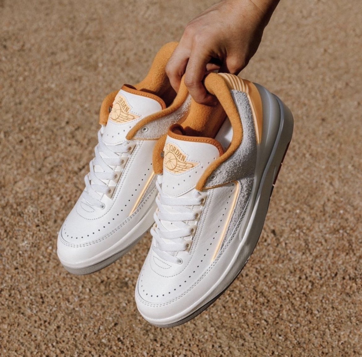 air jordan 2 low craft aj2 低帮甜瓜男子复古篮球鞋 dv9956-118