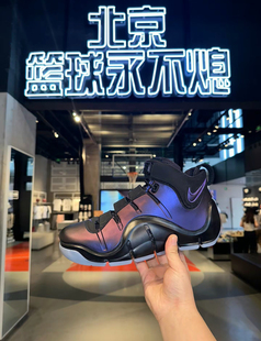 Eggplant詹姆斯LBJ4茄子黑紫男子篮球鞋 Nike FN6251 Lebron 001