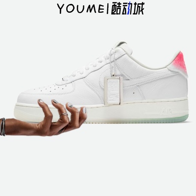 Nike Air Force 1 07 PremiumAF1寿桃2025低帮白色板鞋DC3287-111