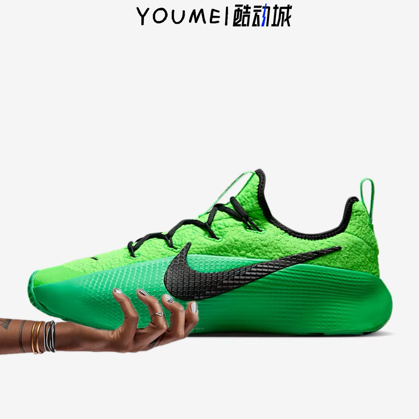Nike LeBron TR 1 圣诞绿詹姆斯训练低帮篮球鞋蓝粉FJ6151-300
