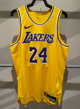 Nike Dri-FIT NBA科比湖人队24号限定AU球员版刺绣球衣DM6028-732