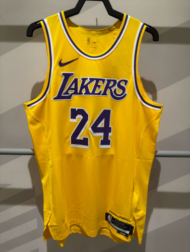 Nike Dri-FIT NBA科比湖人队24号限定AU球员版刺绣球衣DM6028-732