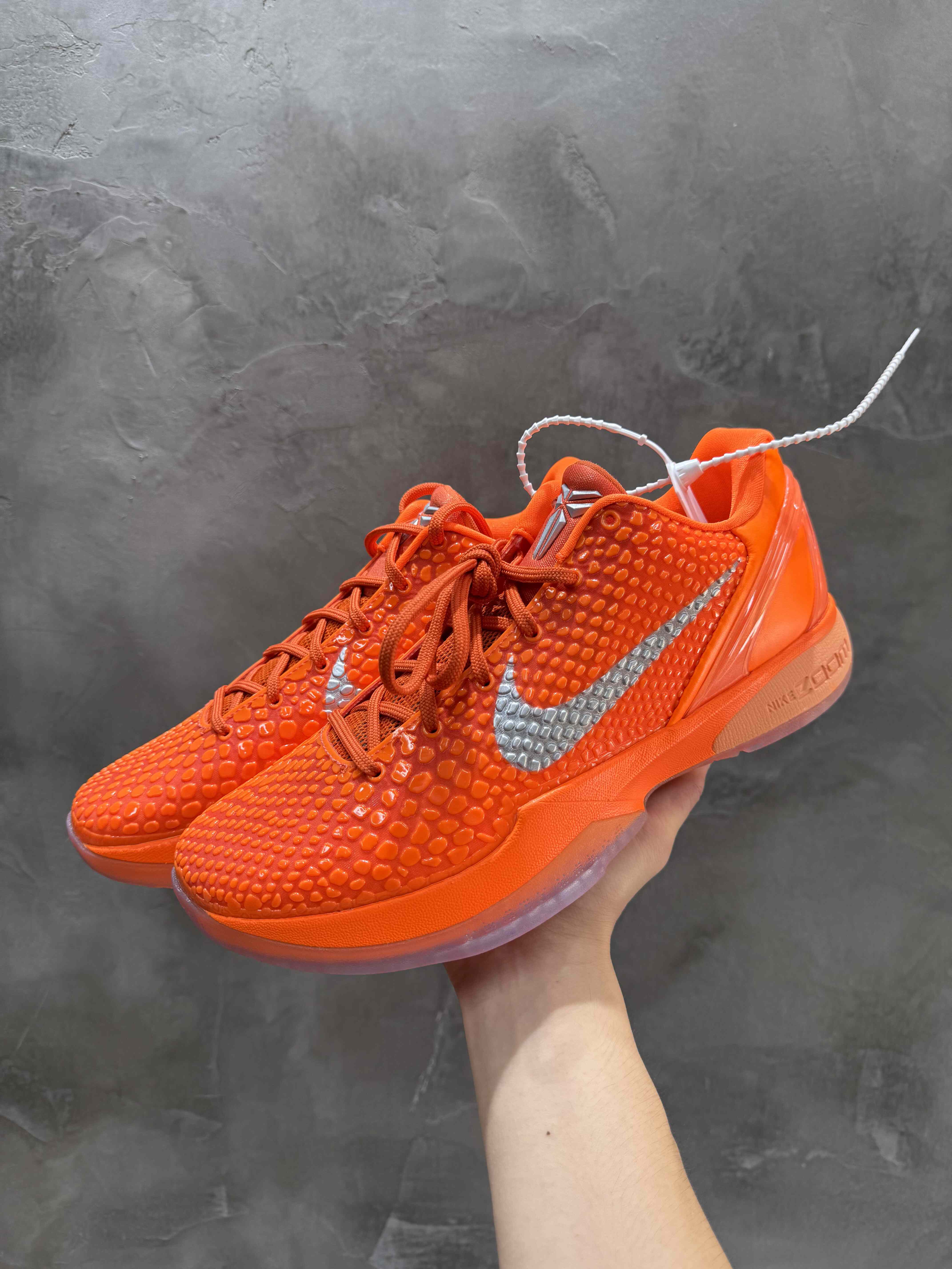 Nike Zoom Kobe 6 Protro科比6银橙色暴力橙低帮篮球鞋IH1871-800