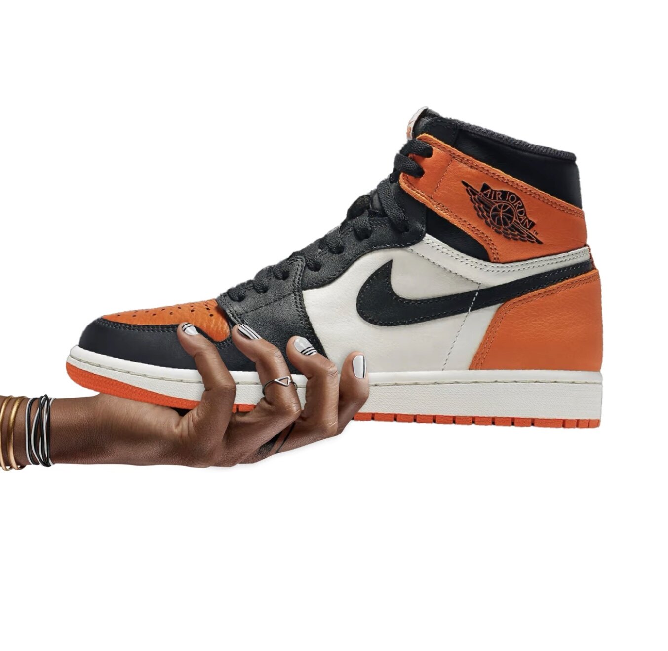 Air Jordan 1  AJ1扣碎篮板 2025复古高帮男子篮球鞋DZ5485-008