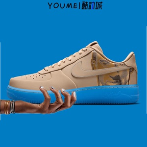 Nike x kobe bryant Air Force 1 科比空军1号联名米蓝低帮板鞋