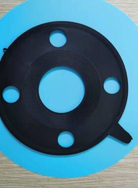 DN40DN50DN65DN75DN100DN160DN200过滤机大头泵带孔黑色法兰垫片