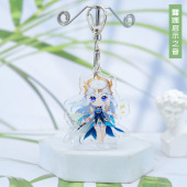 9月上新款 露娜启示之音王者荣耀刺客钥匙扣亚克力吊坠书包小挂件