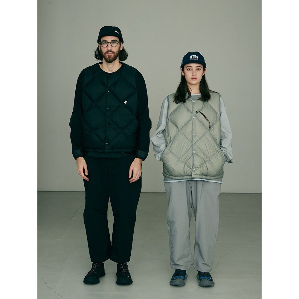 COMFY搭配性一流羽绒马甲 轻量舒适高性能都市山系无袖羽绒服