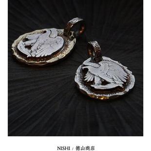 NISHI HALF DOLLAR 古董银币再制 武骨感 手作吊坠 BASIC PENDANT