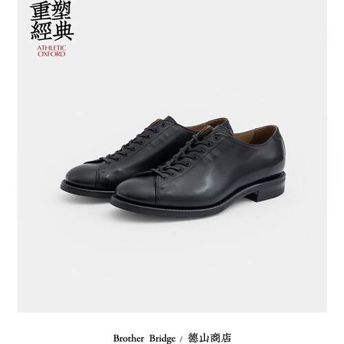 BROTHER BRIDGE 升级焕新50's经典短脸拳击靴美式复古皮鞋S020