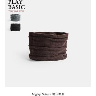 MightyShine男女轻松配搭四季皆宜羊毛针织发带发髻 1223007
