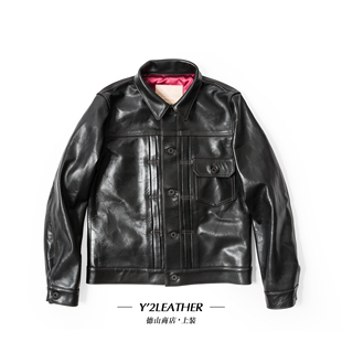Y2LEATHER 140 高人气ECO马皮夹克 机车皮衣 期间限定