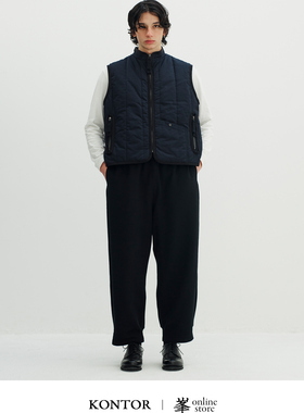 SBH kontor 高端支线 Ventile 高密度斜纹裤 三褶收脚宽舒长裤