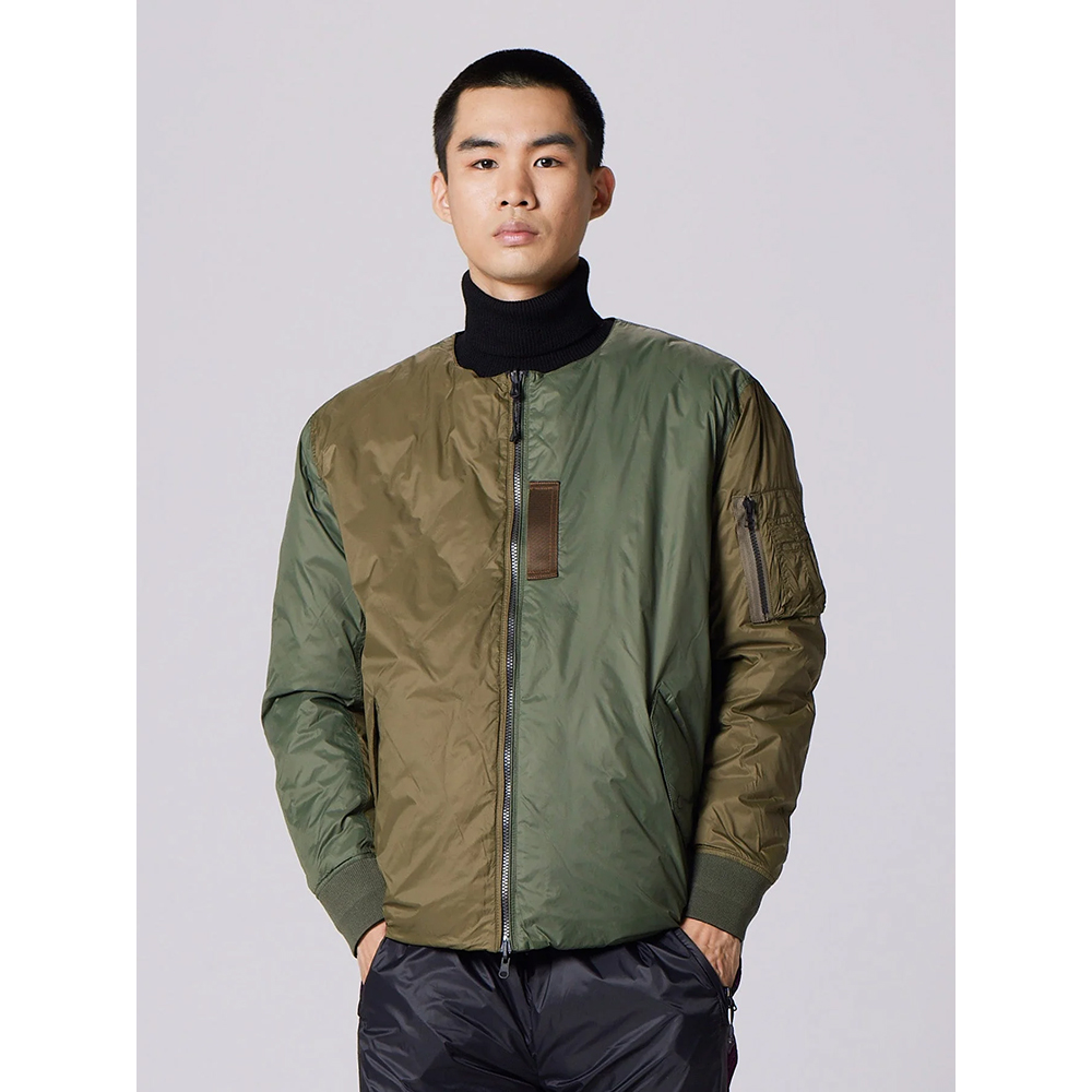 TAION MA-1双面穿羽绒服 800FP轻量内搭 男女军风羽绒夹克