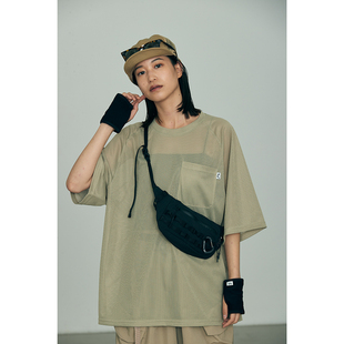 GOOUT常驻推荐COMFY机能网眼短袖T恤 骑行都市CityWalk户外系穿搭