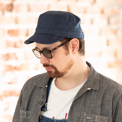 Mighty Shine定织高密斜纹软帽檐工作帽 可揉成一团收纳1212001