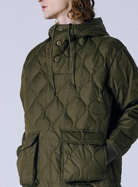 专注羽绒单位 TAION 军事支线 轻量宽舒保暖羽绒连帽外套 06PML-1