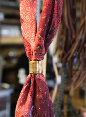 GYPSYSONS 一物两用复古方巾扣环戒指男女时尚点睛神器