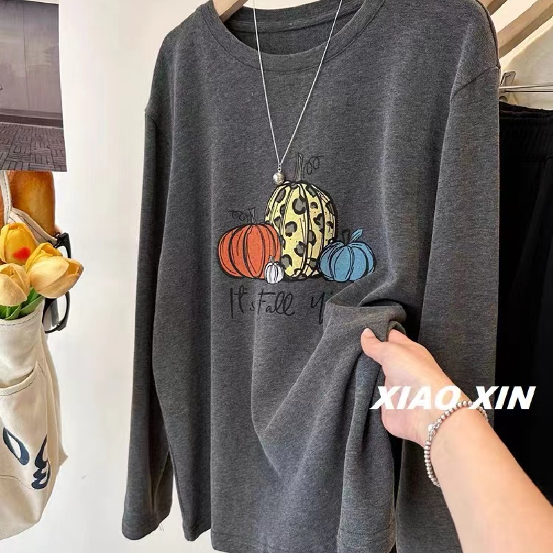 韩国东大门240斤大码别致德绒长袖打底衫女秋冬季加厚磨毛T恤上衣