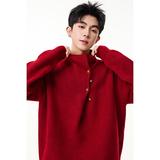 秋冬新款毛衣302AM003特P48控8820%腈纶70%聚酯纤维10%尼龙，男装针织衫/毛衣，星座302A