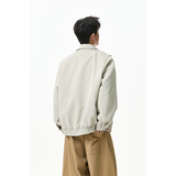 2025秋季新款美式设计感皮衣外套JK328-P85控138聚酯氨，男装皮衣，星座302A