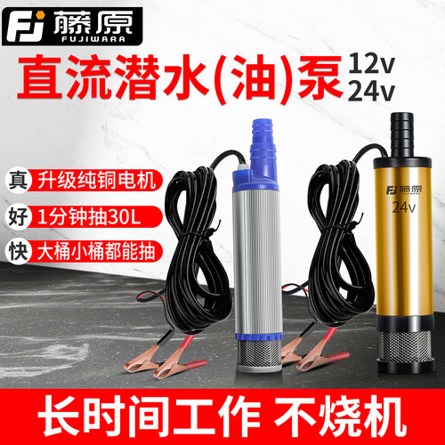 【优选新品】车载12v24v小型油泵