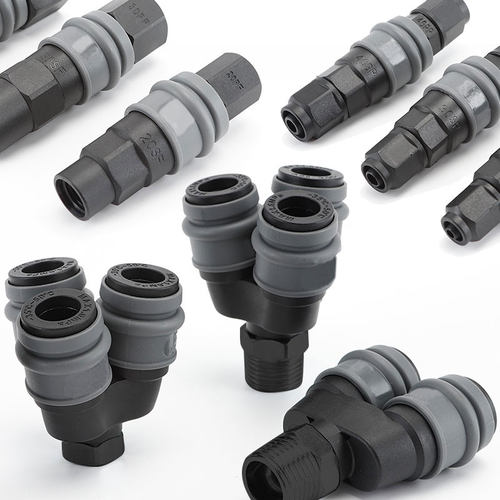 【两件九折】塑钢自锁快速接头