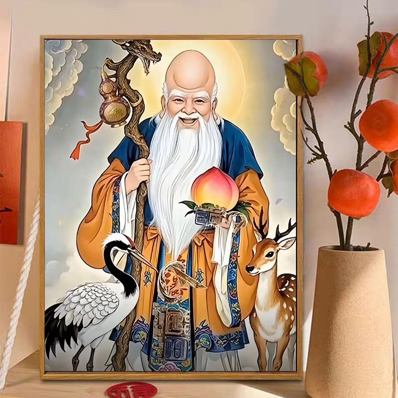 寿星2025新款满钻手工点贴钻