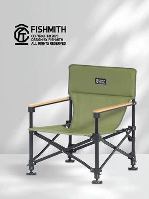 鱼匠人新款小钓椅全地形便携折叠钓椅小巧轻便台钓鱼椅子户外露营