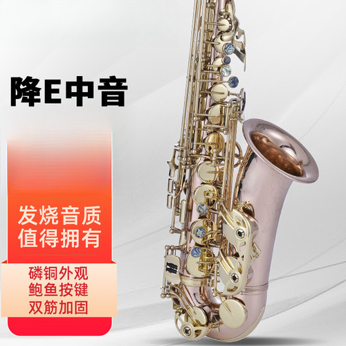 降E调中音萨克斯 管乐器初学者成人学生乐器专业演奏考级推荐