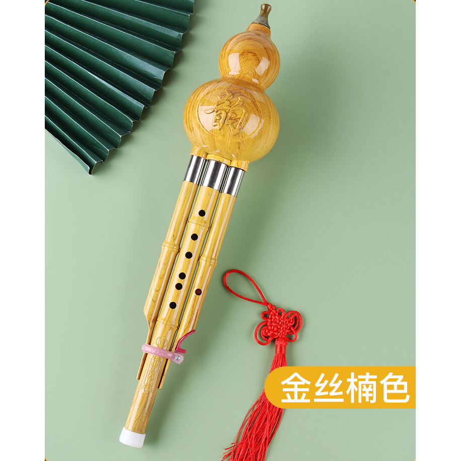 民族葫芦丝乐器初学者儿童C调降B调小学生专业演奏型成人胡芦丝