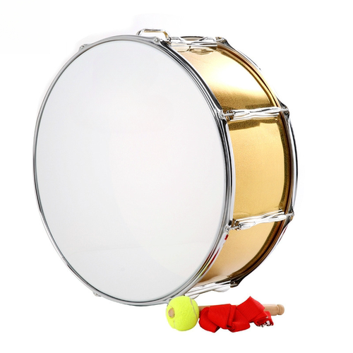 24寸黄色双音大军鼓22英寸大队鼓军鼓乐器乐队鼓乐器军鼓推荐