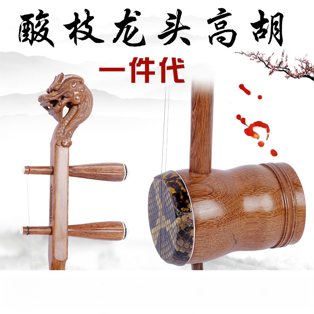 厂家直销货源直供酸枝龙头高胡高音二胡专业拉弦类民族乐器现货