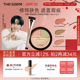 The Saem得鲜三色遮瑕盘粉底膏痘印黑眼圈脸部遮瑕膏泪沟填充官方