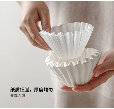 Kalita蛋糕波纹滤杯100张