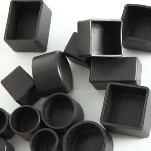 桌椅脚套耐磨损脚垫脚套正方形特厚不锈钢桌子方管堵塞头加厚x30