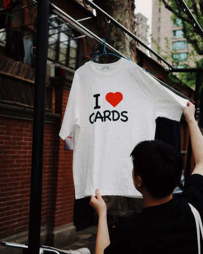 ILOVECARDS 花切主题T恤宽松版｜NOTBAD