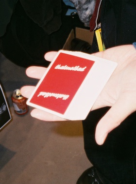 NOTBAD红色LOGO花切扑克牌｜ESSENTIALS 基础系列