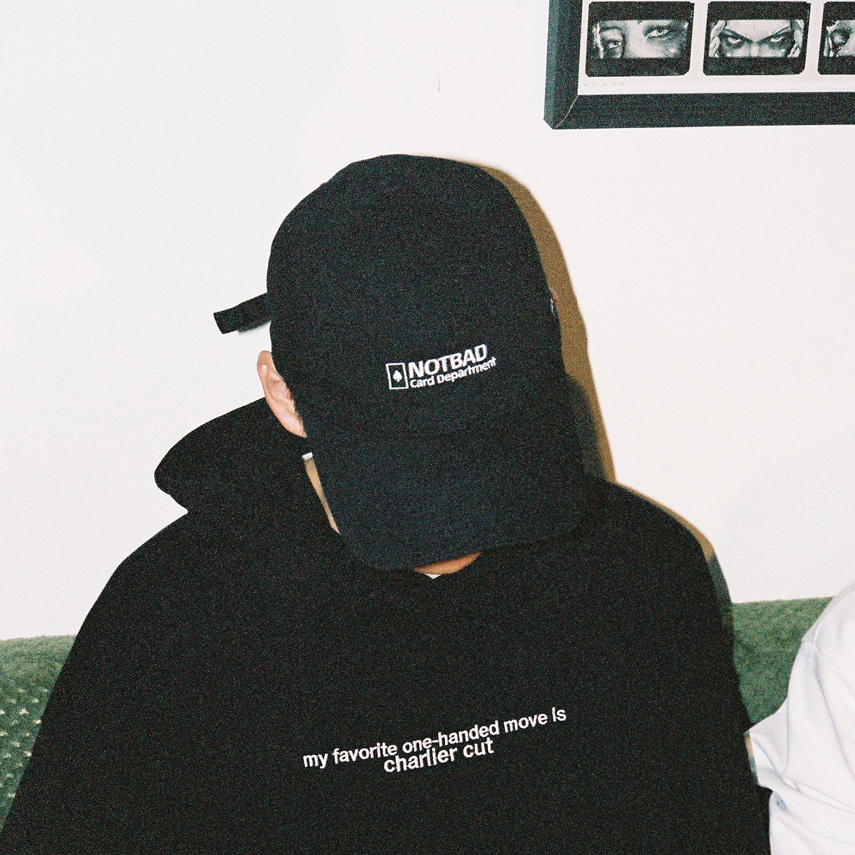 NOTBAD LOGO刺绣鸭舌帽｜花切周边｜ESSENTIALS 基础系列