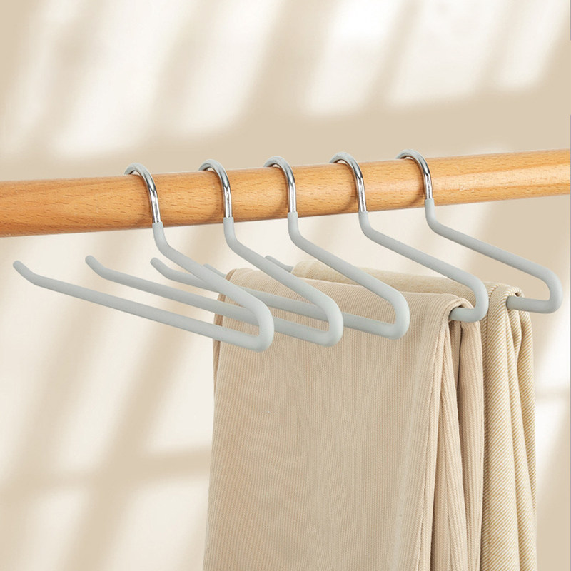家用双层无痕防滑裤架衣柜内置鹅型衣架裤挂夹多功能裤子收纳神器,收纳整理,裤/裙架,淘宝优惠券,粉丝福利购,淘宝优惠卷