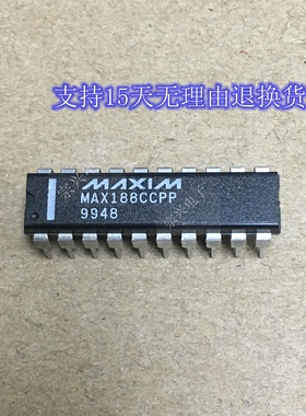 MAX188CCPP 进口原装正品芯片 双列直插集成块 保上机