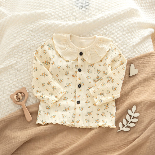 可爱碎花童趣感，面料柔软亲肤