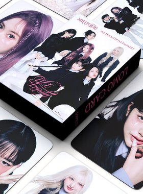 IVE小卡ATTITUDE官方专辑同款周边张元英安宥真LIZ收藏三寸lomo卡