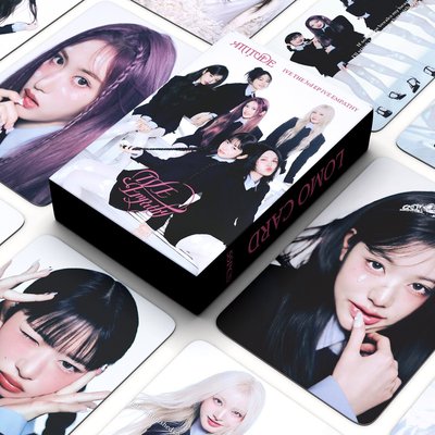 IVE小卡ATTITUDE官方专辑同款周边张元英安宥真LIZ收藏三寸lomo卡