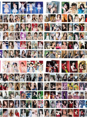 新版鞠婧祎赵露思虞书欣白鹿非官方专辑自印小卡50张不重复LOMO卡