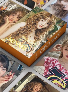 女娃MINNIE小卡GIDLE米妮I SWAY专辑单人款官方周边同款LOMO卡片