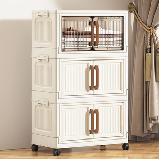 免安装新收纳柜免安装儿童衣柜塑料家用卧室折叠置物柜DC